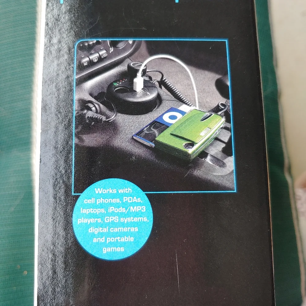 Cup holder power port